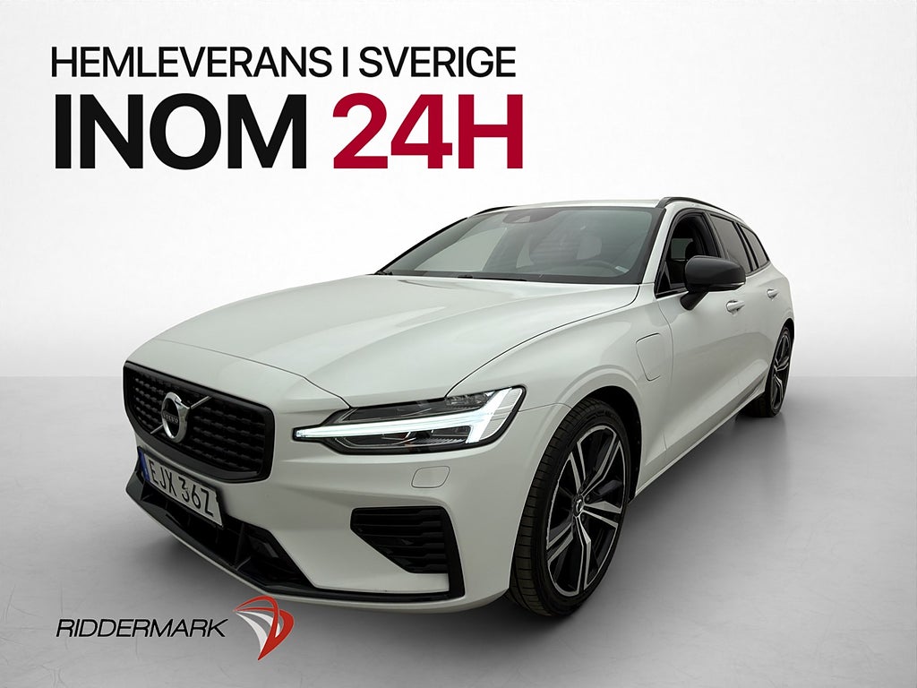 Volvo V60 Recharge T6 AWD 350hk R-Design Drag Kamera Navi