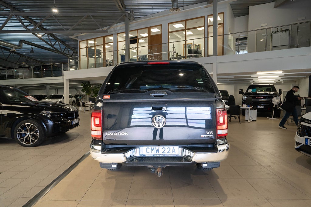 Volkswagen Amarok V6 TDI 4M KÅPA D-VÄRMARE 258hk KAMERA DRAG MOMS CARPLAY
