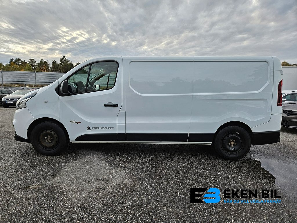 Fiat Talento 1.6 Multijet Lång L2 3-Sits Drag S/V Hjul 