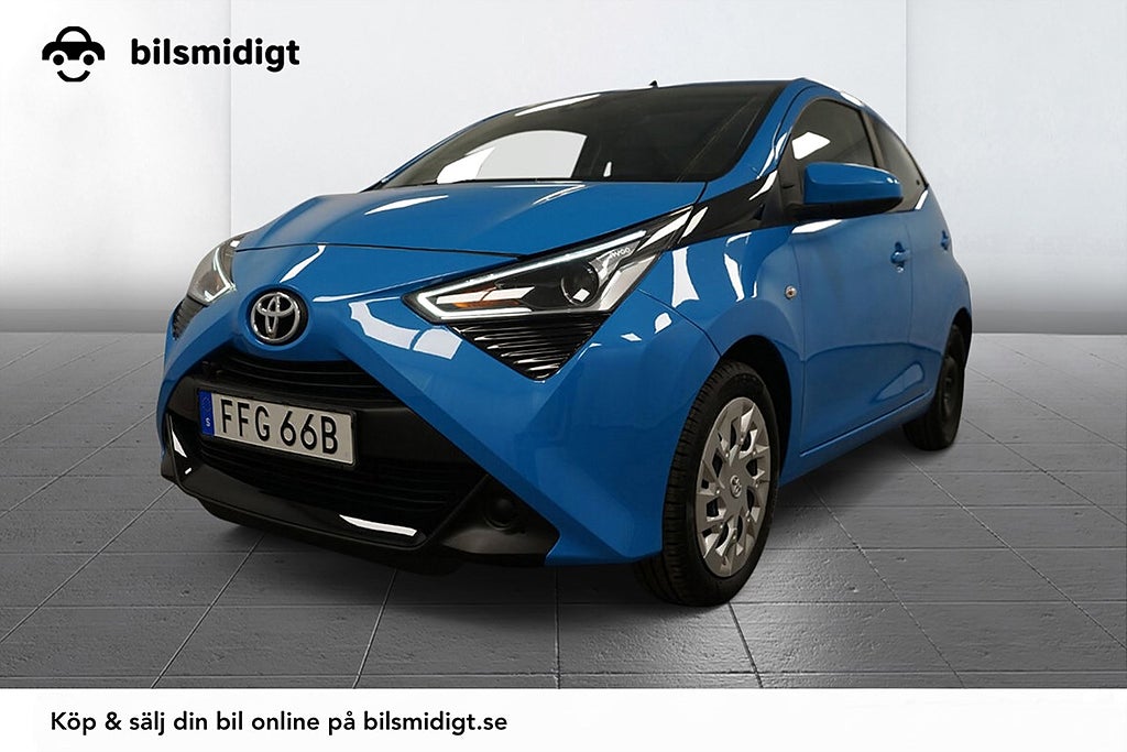 Toyota Aygo 5-dörr 1.0 VVT-i X-Play Filassist Kamkedja 72hk