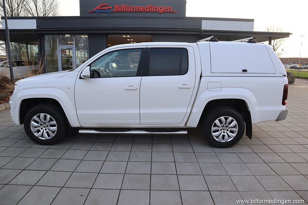 Volkswagen Amarok V6 3.0 TDI 4Motion 224hk DC Aut Momsbil Drag Navi Skinn 1 Ägare