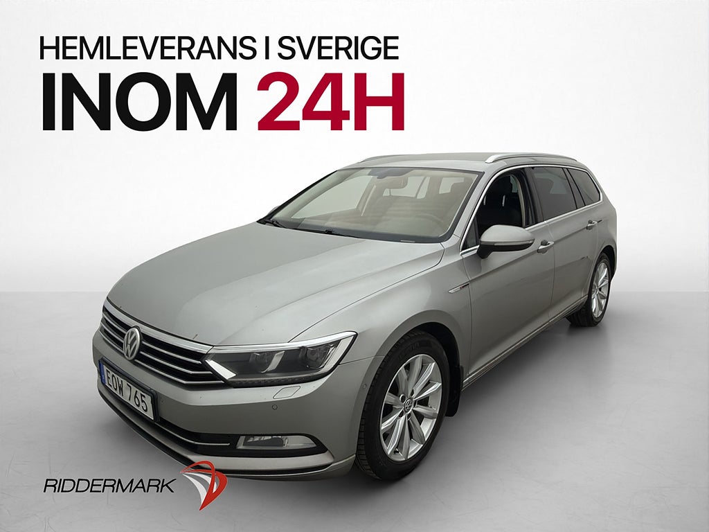 Volkswagen Passat 2.0 TDI 190hk R-line Värmare Drag Kamera