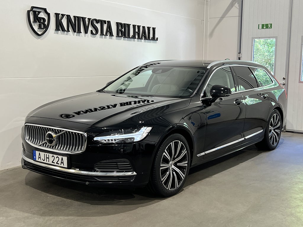 Volvo V90 Recharge T6 AWD INSCRIPTION Orrefors Moms Drag  340hk