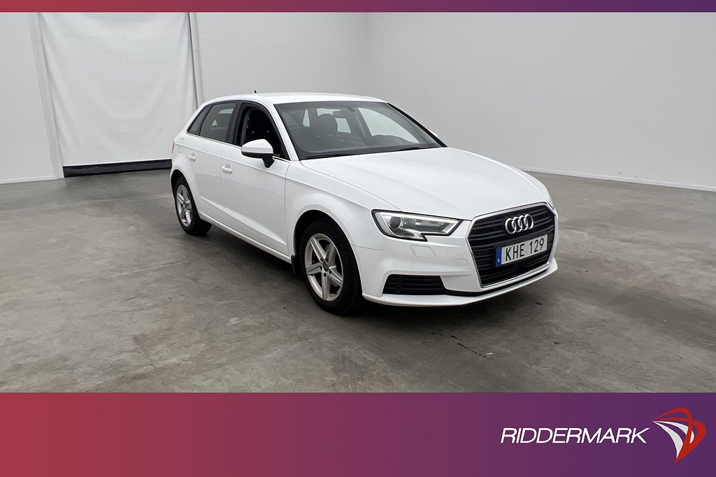 Audi A3 Sportback 35 TFSI 150hk Proline Sensorer Adptiv-Fart