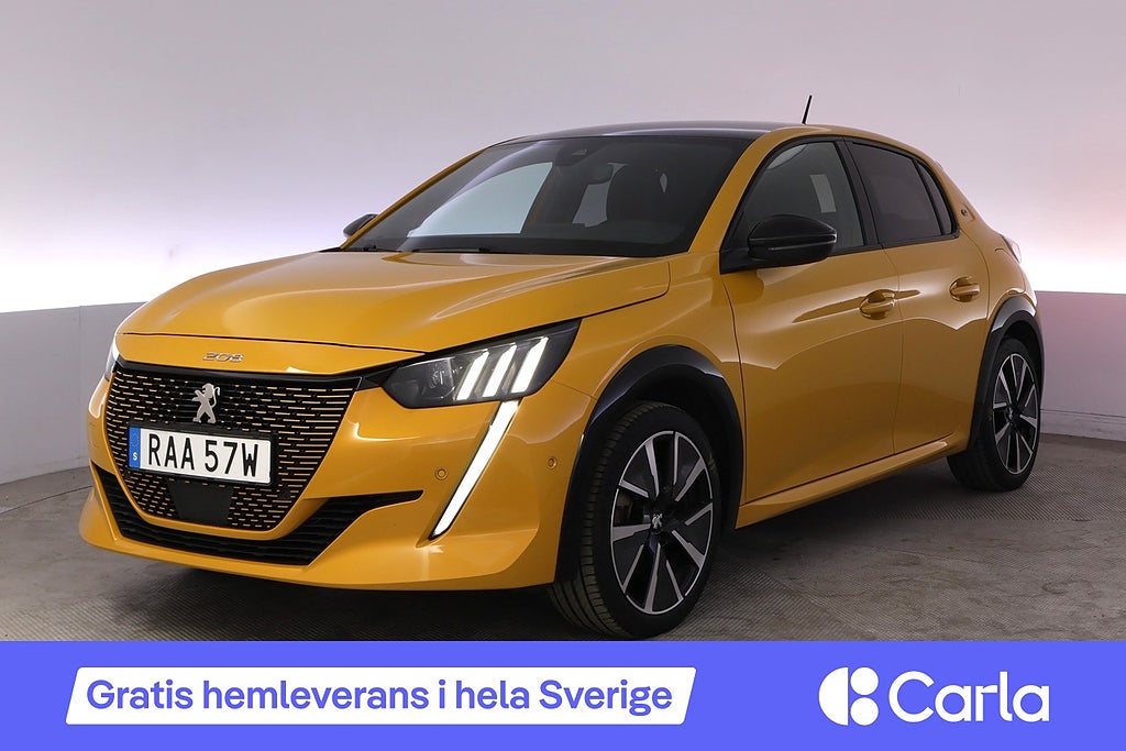 Peugeot E-208 GT pack Adap.Farth Navi Värmepump