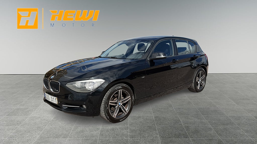 BMW 118d 5-dörrars Sportline P-sensorer Sportstolar Drag