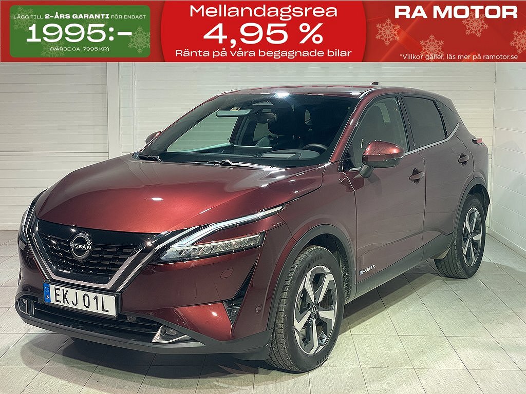 Nissan Qashqai 1,5 e-POWER Tekna Aut HuD Navi 360 Leasbar 2024