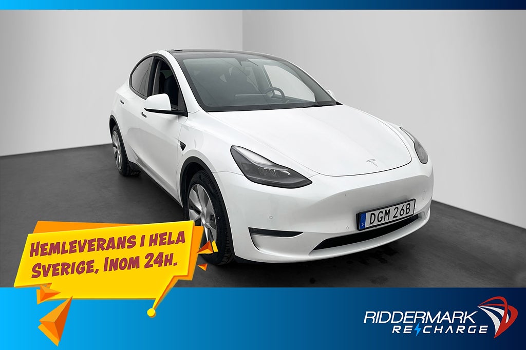 Tesla Model Y Long Range AWD Autopilot B-Kamera Svensksåld