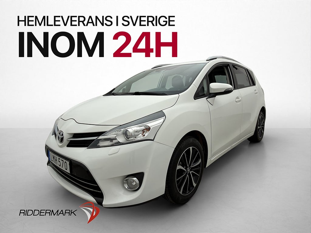 Toyota Verso 7-Sits 147hk Intense Edition Kamera Halvskinn