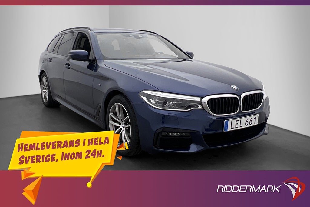 BMW 520 D xDrive 190hk M Sport Innovation Pano 360° D-Värm