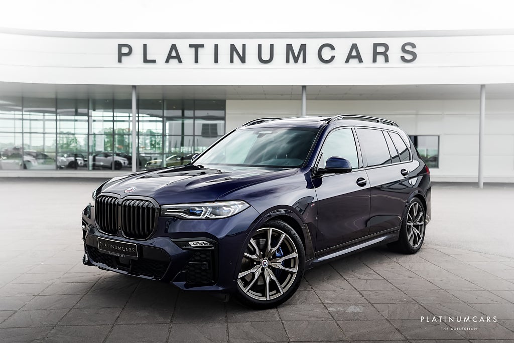 BMW X7 M50i xDrive 530hk / 7-sits / H&K / HUD / Night / Drag
