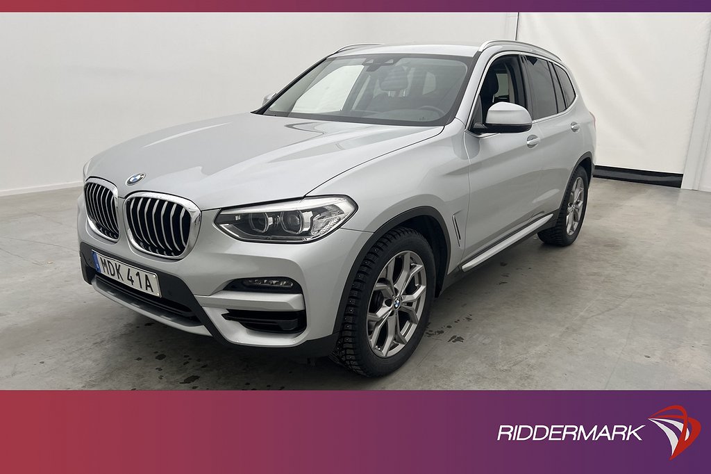 BMW X3 xDrive20d 190hk X-Line Värmare Rattvärme HiFi Drag