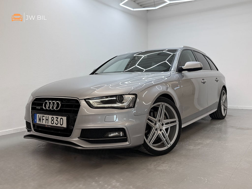 Audi A4 Avant 2.0 TDI Quattro S-Line Drag M-Värm Navi Sensorer