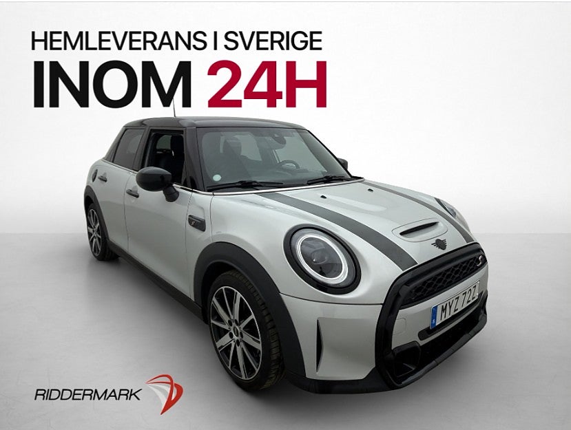 MINI Cooper S 178hk Backkamera Skinn Farthållare Ambient