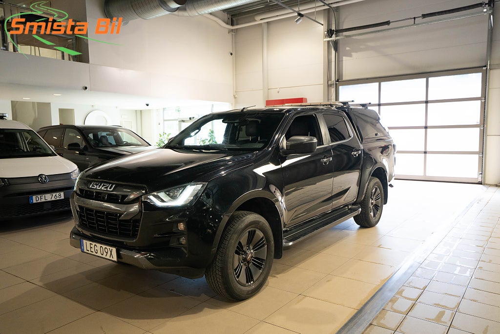 Isuzu D-Max 1.9 4WD XRX KÅPA LÄDER KAMERA DRAG MOMS 163hk