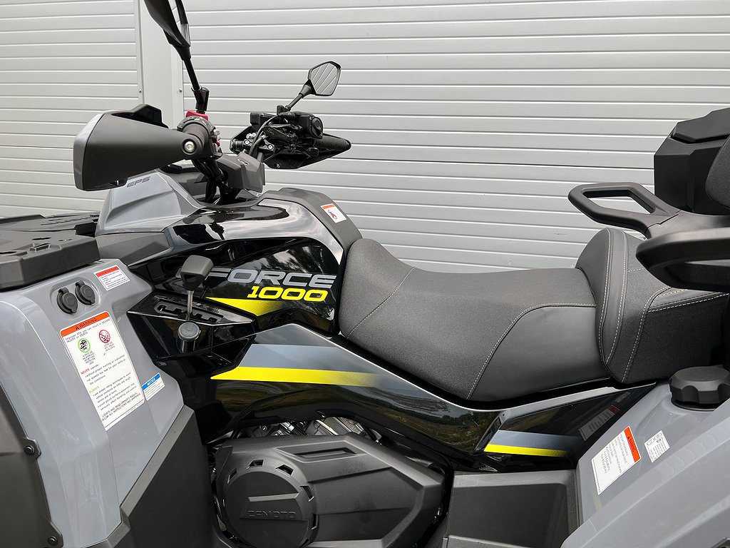 CF Moto C FORCE 1000 EFI EPS PLOGKAMPANJ O.M.G LEVERANS