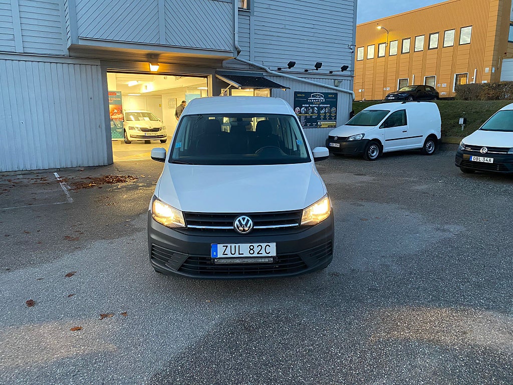 Volkswagen Caddy LIFE 1.4TGI AUT BMT 5-SITS EU6 NYBESK/NYSERV