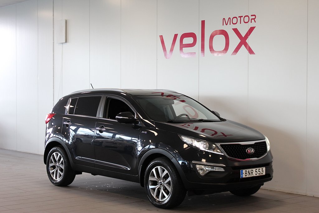 Kia Sportage 2.0 CRDi AWD Comfort 184hk Sensor, farthållare 