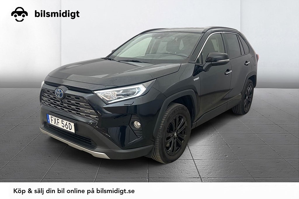 Toyota RAV4 Hybrid AWD-i Executive Premium Läder Elsäten Navi 360° JBL 222hk