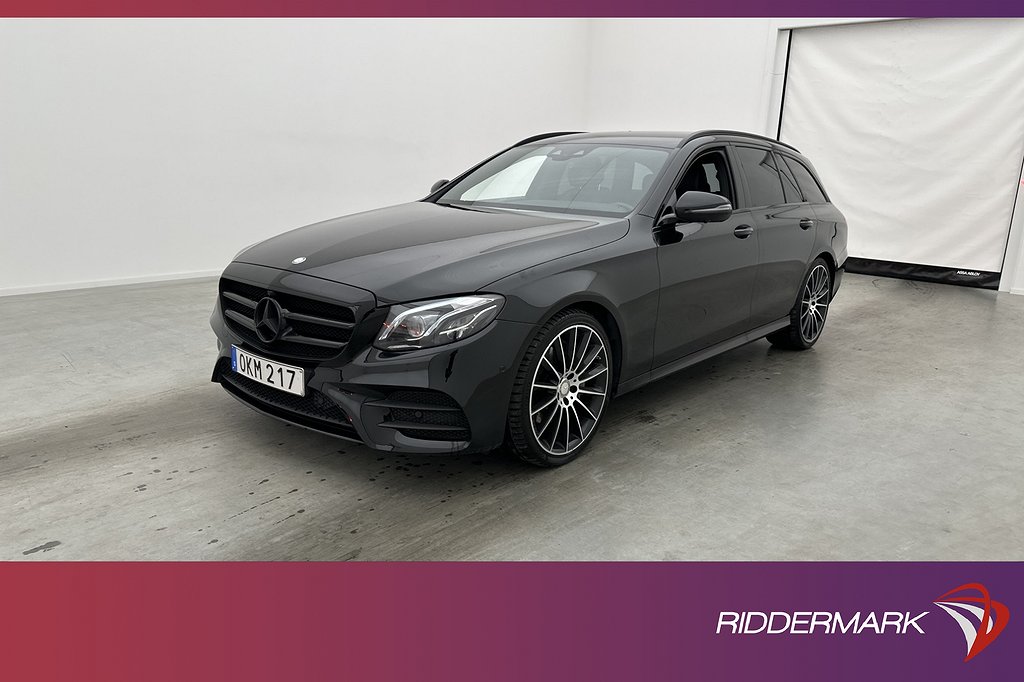 Mercedes-Benz E 220 T d 194hk AMG Wide 360° HUD Navi Drag