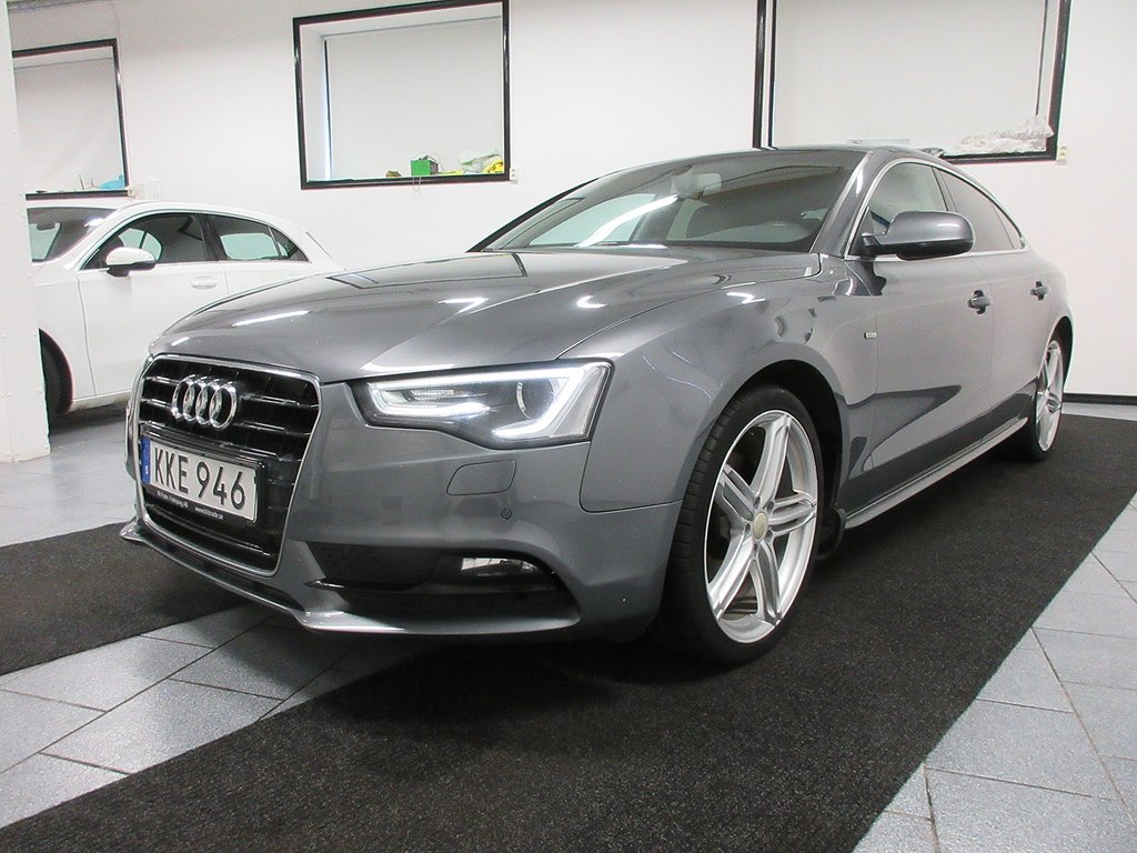 Audi A5 Sportback 2.0 TDI 177 hk Multitronic Comfort Drag