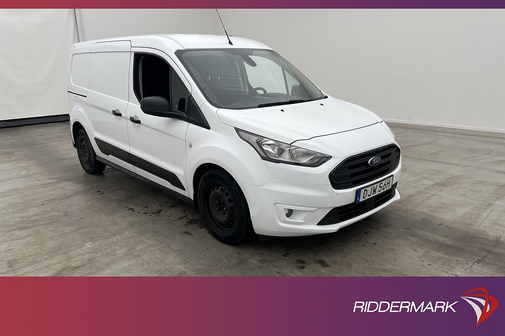 Ford Transit Connect LWB Värmare Drag V-inredd B-Kamera Moms