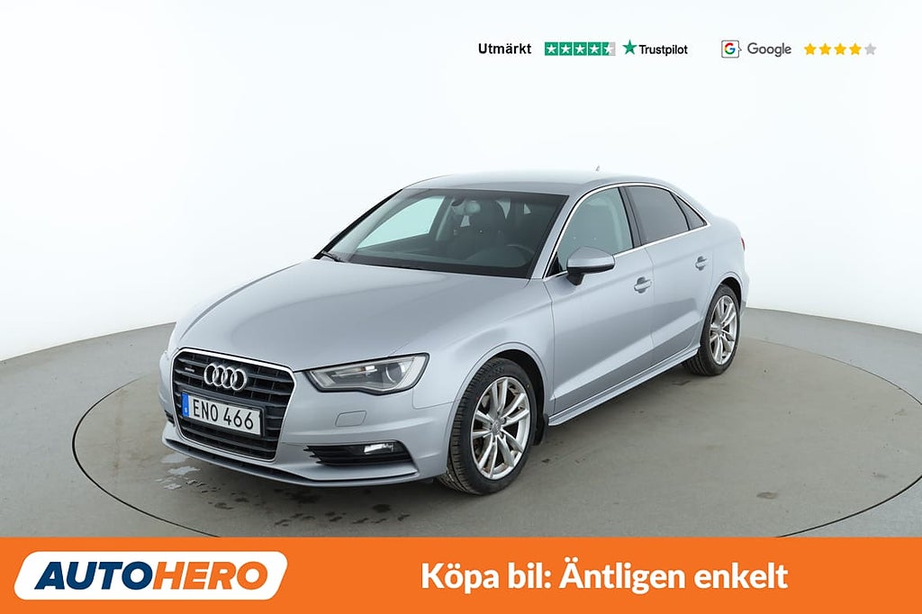 Audi A3 Sedan 2.0 TDI Quattro / Värmare, PDC-Bak