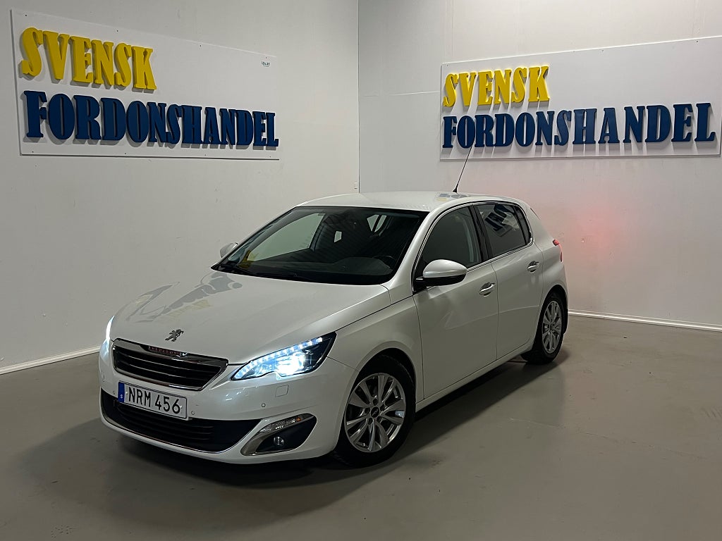 Peugeot 308 1.6 BlueHDi 120HK Allure (Årsskatt =1103kr) Euro 6