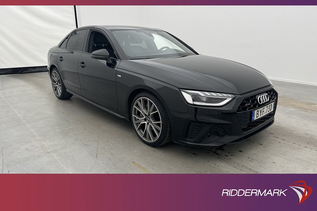 Audi A4 Sedan 40 TDI Q 204hk S-Line Cockpit Matrix Navi Drag