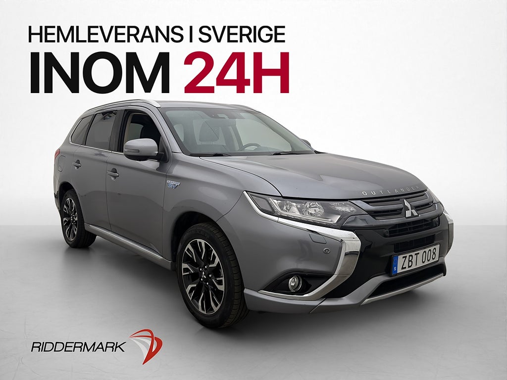 Mitsubishi Outlander PHEV Business 360° Kamera Drag Skinn