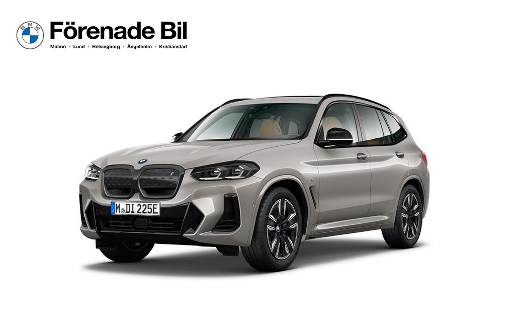 BMW iX3 Charged Paket Sätesminne Pano Farth. Backkamera Drag