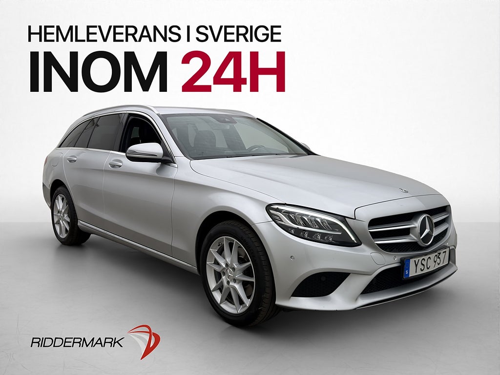 Mercedes-Benz C 220 T d 4M Värmare Drag Kamera Svensksåld