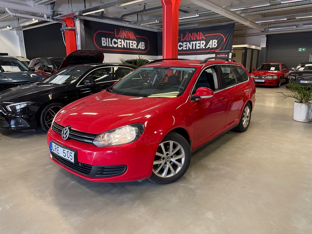 Volkswagen Golf Variant 1.6 TDI 2 ägare Ny besiktad Motorvärmare SoV