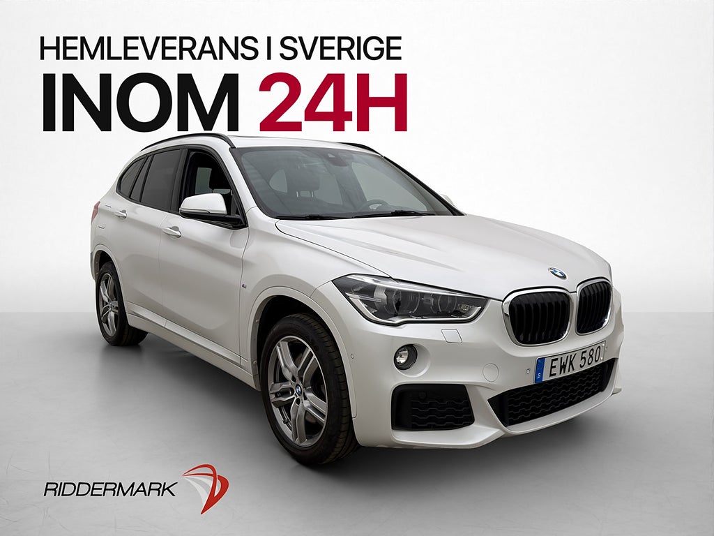 BMW X1 xDrive20d M Sport Pano H/K Drag Kamera HuD Skinn Navi