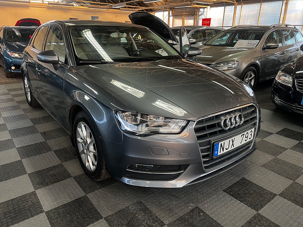 Audi A3 Sportback 1.4 TFSI Attraction, Comfort " Topp skick "
