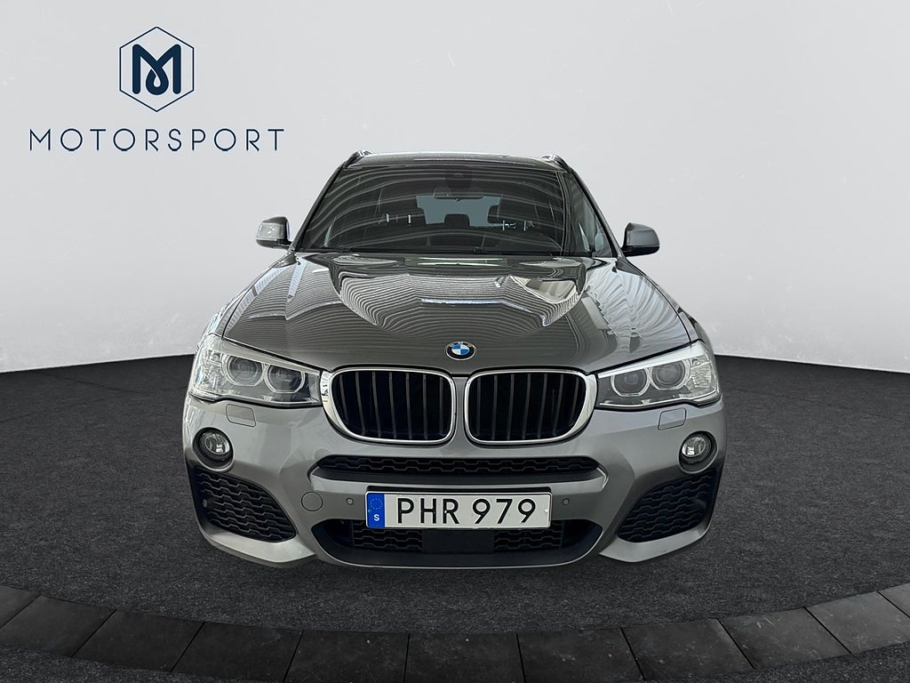 BMW X3 xDrive20d M Sport DRAG Backkamera Pano H/K Adaptiv-fart bild 8