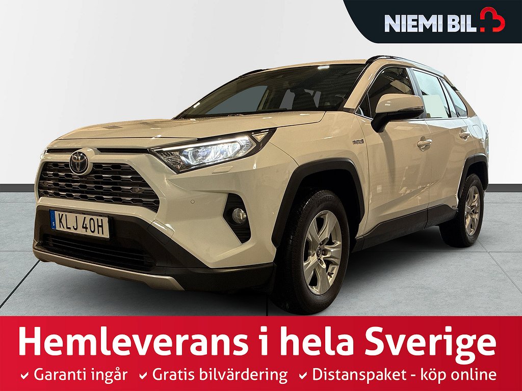 Toyota RAV4 Hybrid AWD-i E-CVT Värmare Kamera Psens S&V-däck