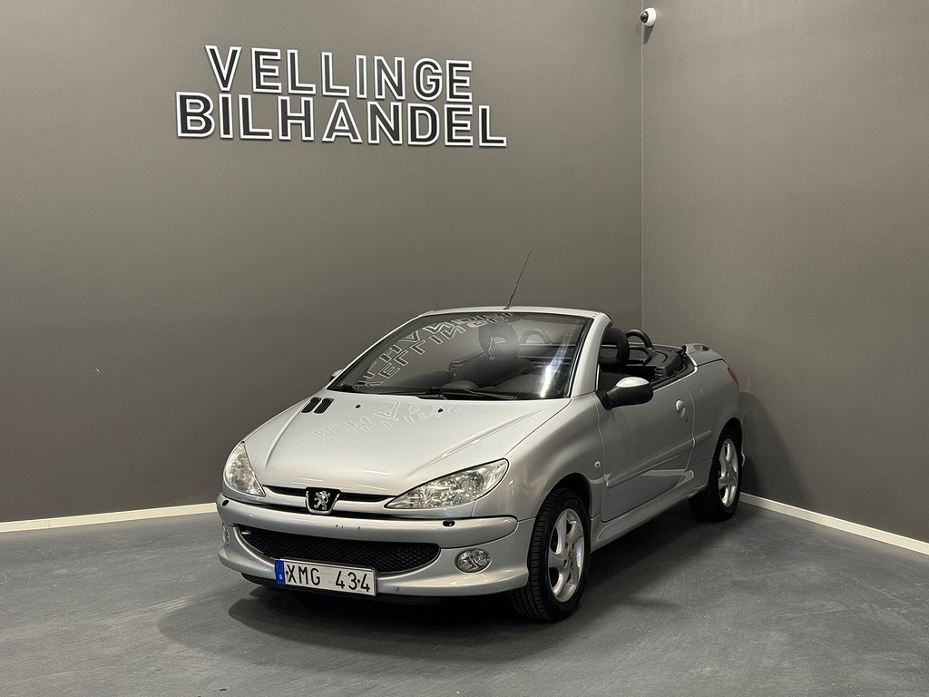 Peugeot 206 CC 1.6 RÄNTEKAMPANJ 3,95% Euro 4