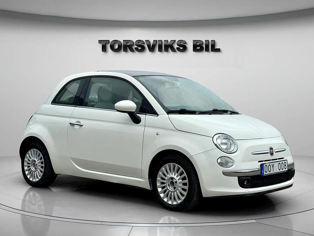 Fiat 500 1.2 8V Lounge Panorama 2 Ägare V-Hjul - miniatyr 8