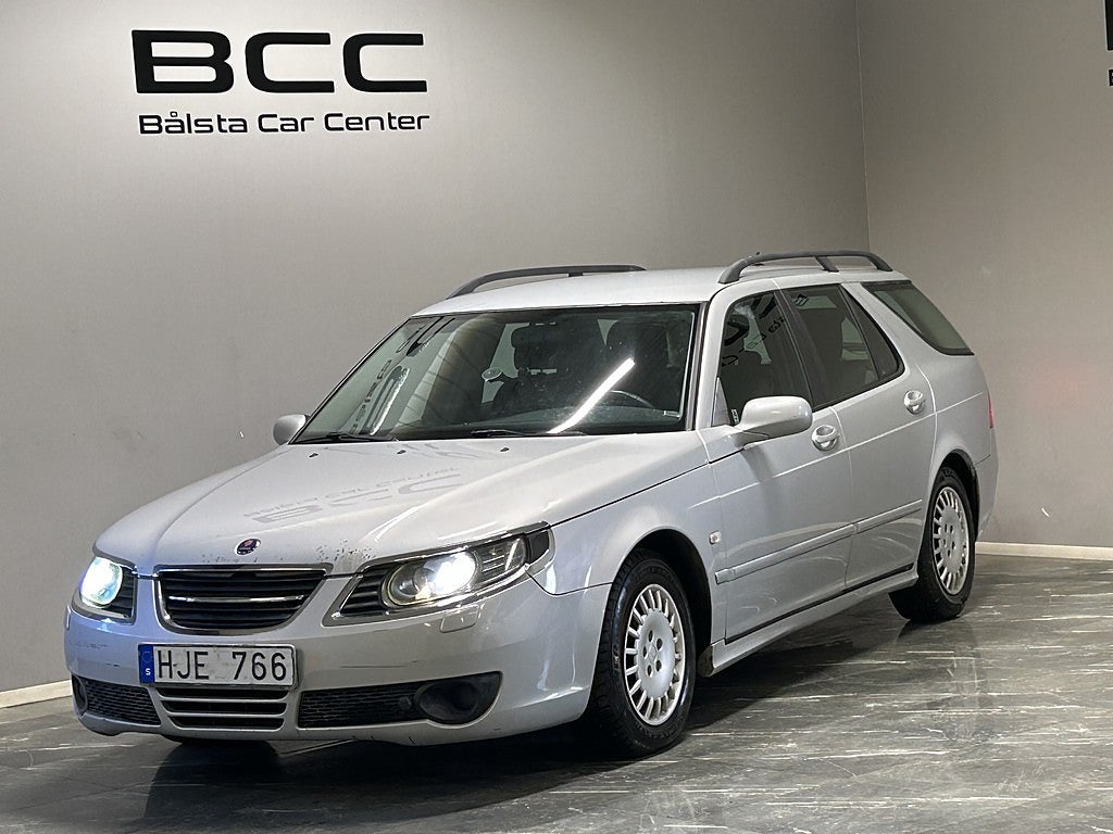 Saab 9-5 SportCombi 2.0t BioPower Linear / Värmare / Ny bes