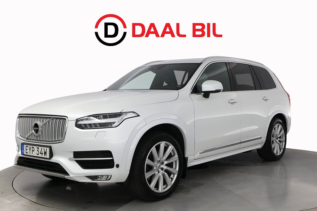 Volvo XC90 7-SITS D5 AWD 235HK INSCRIPTION H/K® PANO 360-KAM HUD 