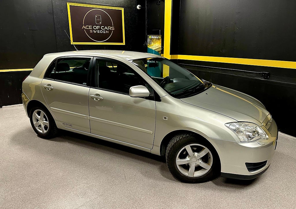 Toyota Corolla 5-dörrars 1.6 VVT-i nyservad