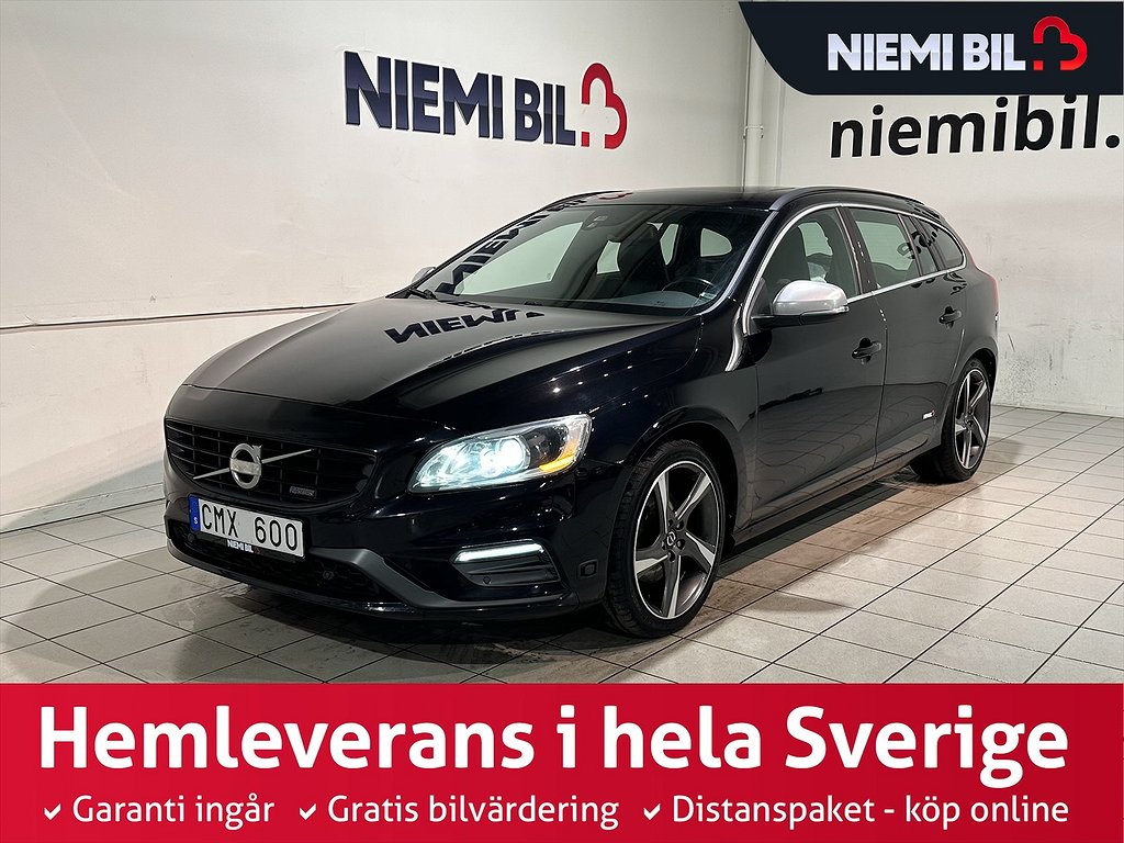 Volvo V60 T3 R-Design Traction Mwarm Pano Psens GPS S/V wheels