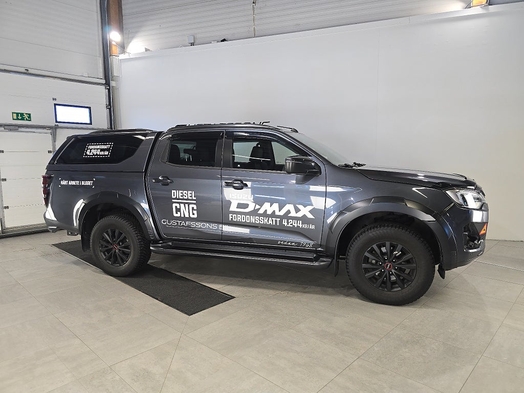 Isuzu D-Max XRX Crew Cab 1.9 CNG 4WD V-Hjul D-Värm Drag