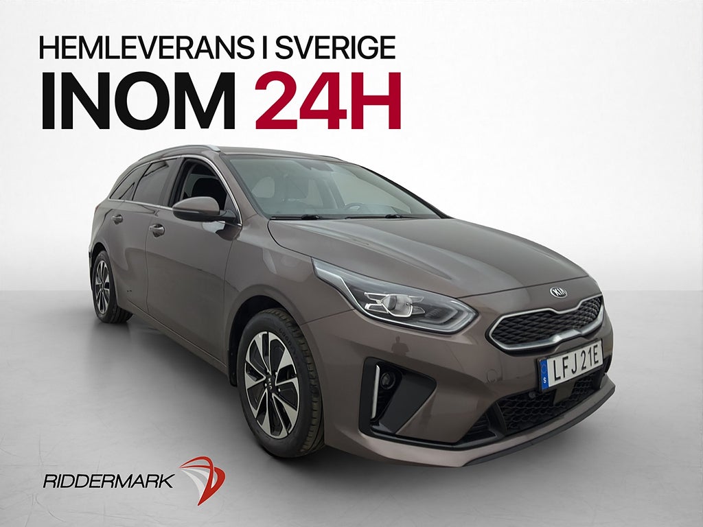 Kia Ceed SW Plug-in 141hk Advance M&K Värm Kamera Rattvärme