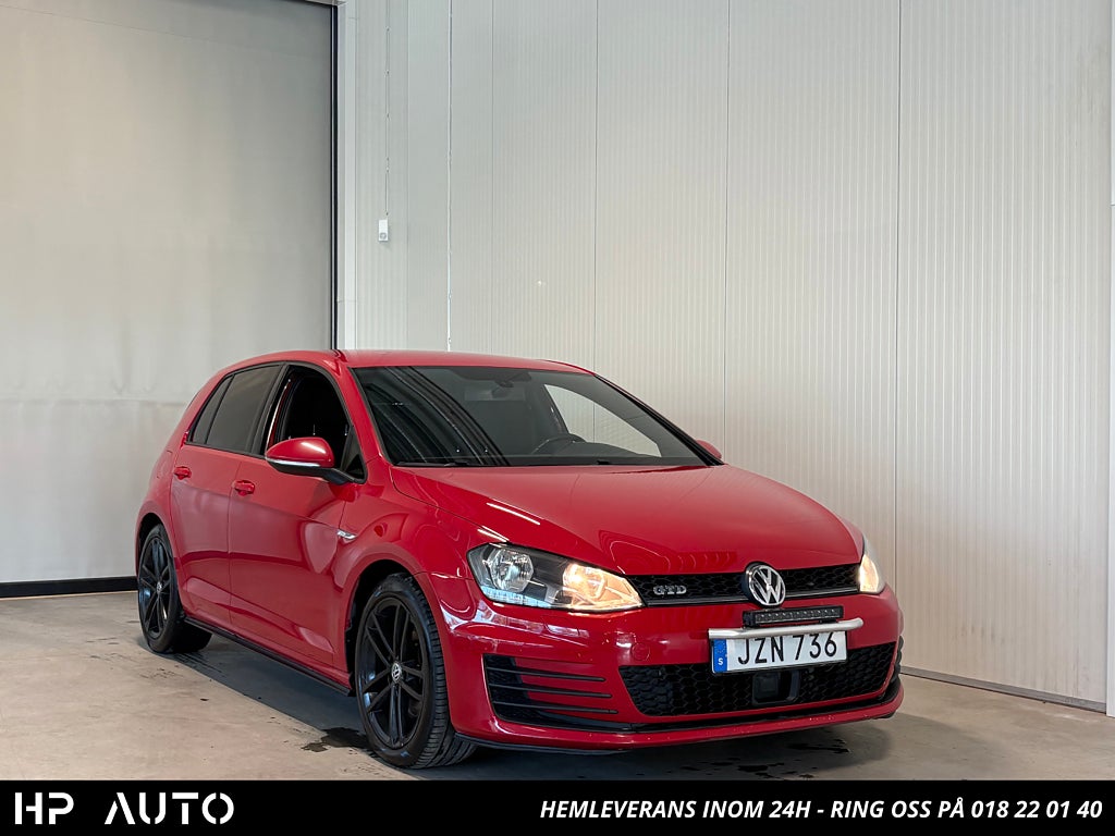 Volkswagen Golf 2.0 GTD 184hk Webasto Adaptiv fart. DSG