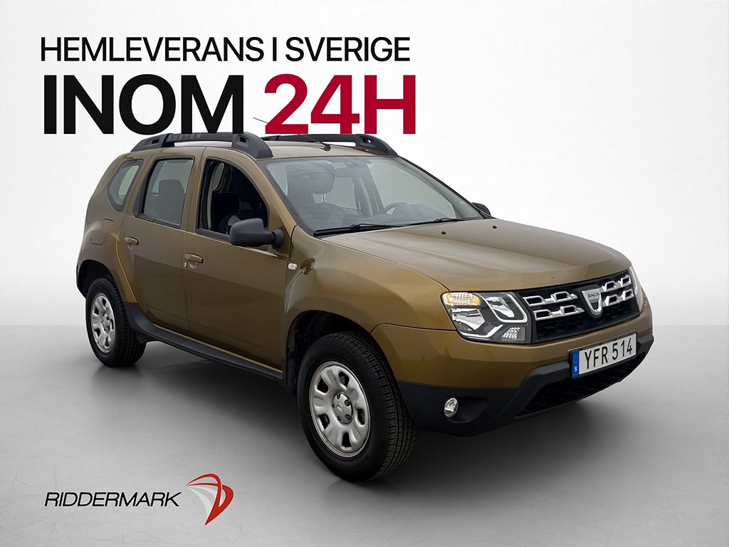 Dacia Duster 1.2 TCe 4x4 Dragkrok Sensorer Navi Bluetooth