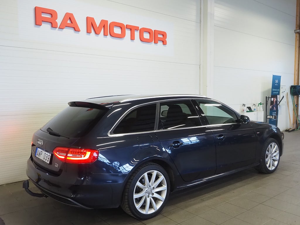 Audi A4 Avant 2.0 TDI Quattro S Tronic S-Line Drag PDC M-Värm 2014