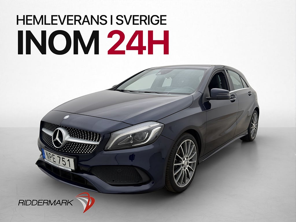Mercedes-Benz A 180 d 7G AMG Line Kamera CarPlay 109hk