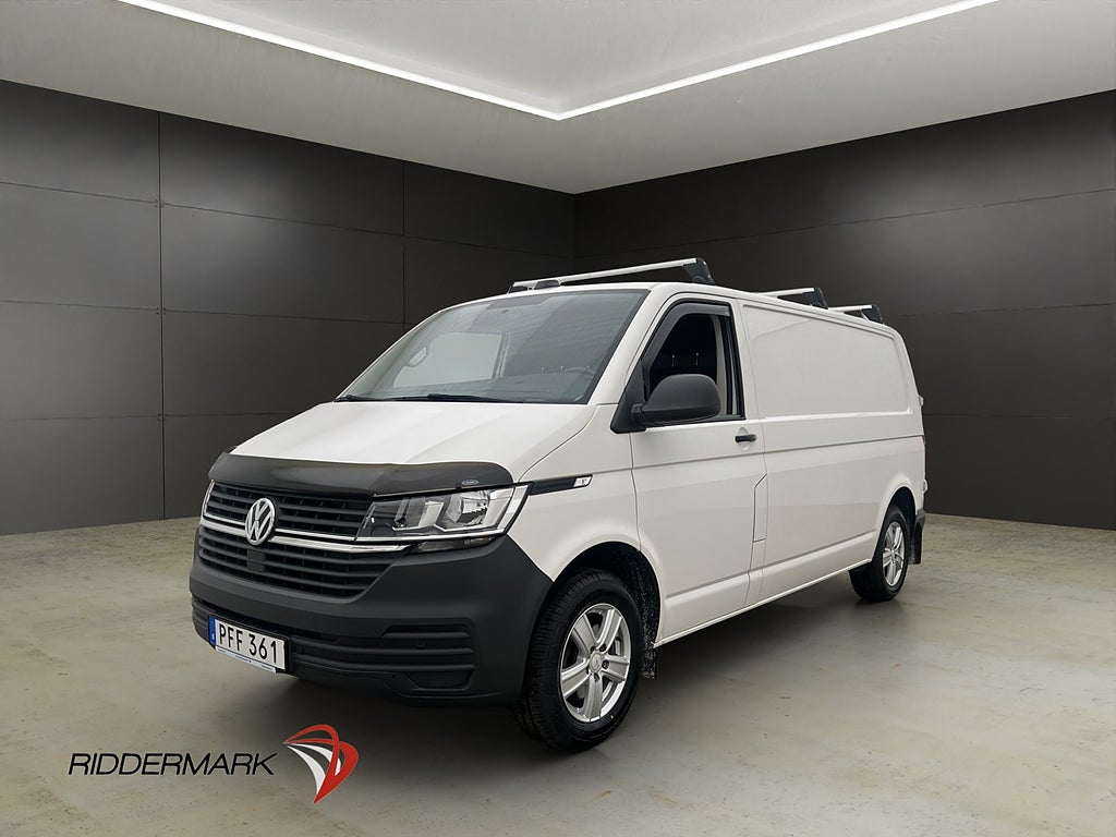 Volkswagen Transporter L2 Värmare Drag B-Kamera CARPLAY Moms